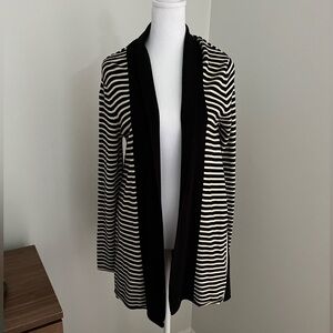 Chelsea & Theodore Striped Cardigan Size Small